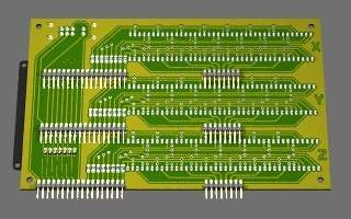 Displayplatine Leiterseite