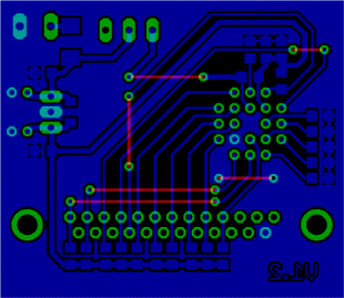 Controllerplatine Bestückungshilfe