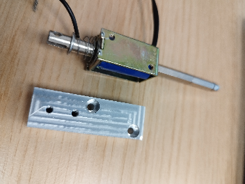 Adapter aus Aluminium