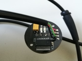 Platine USB-Seite