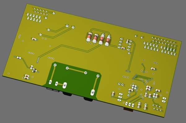 Mainboard Lötseite